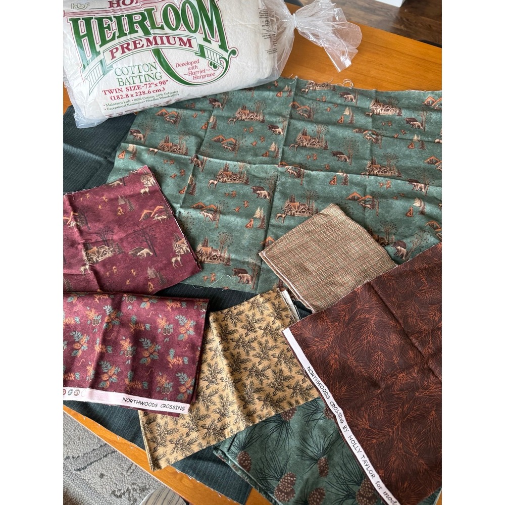 Moda Fat quarters North wood crossing by Holly Taylor